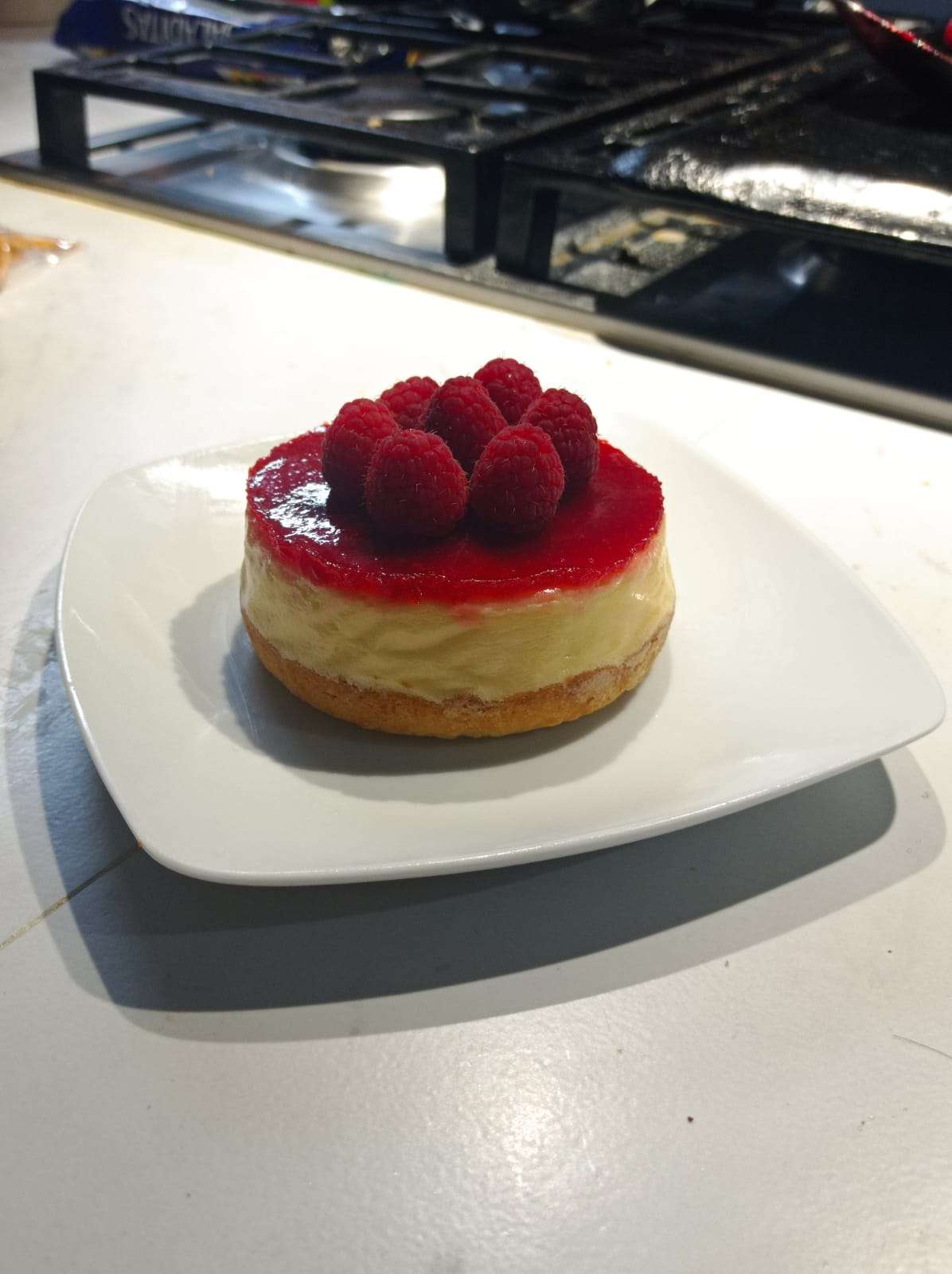 Raspberry cheesecake