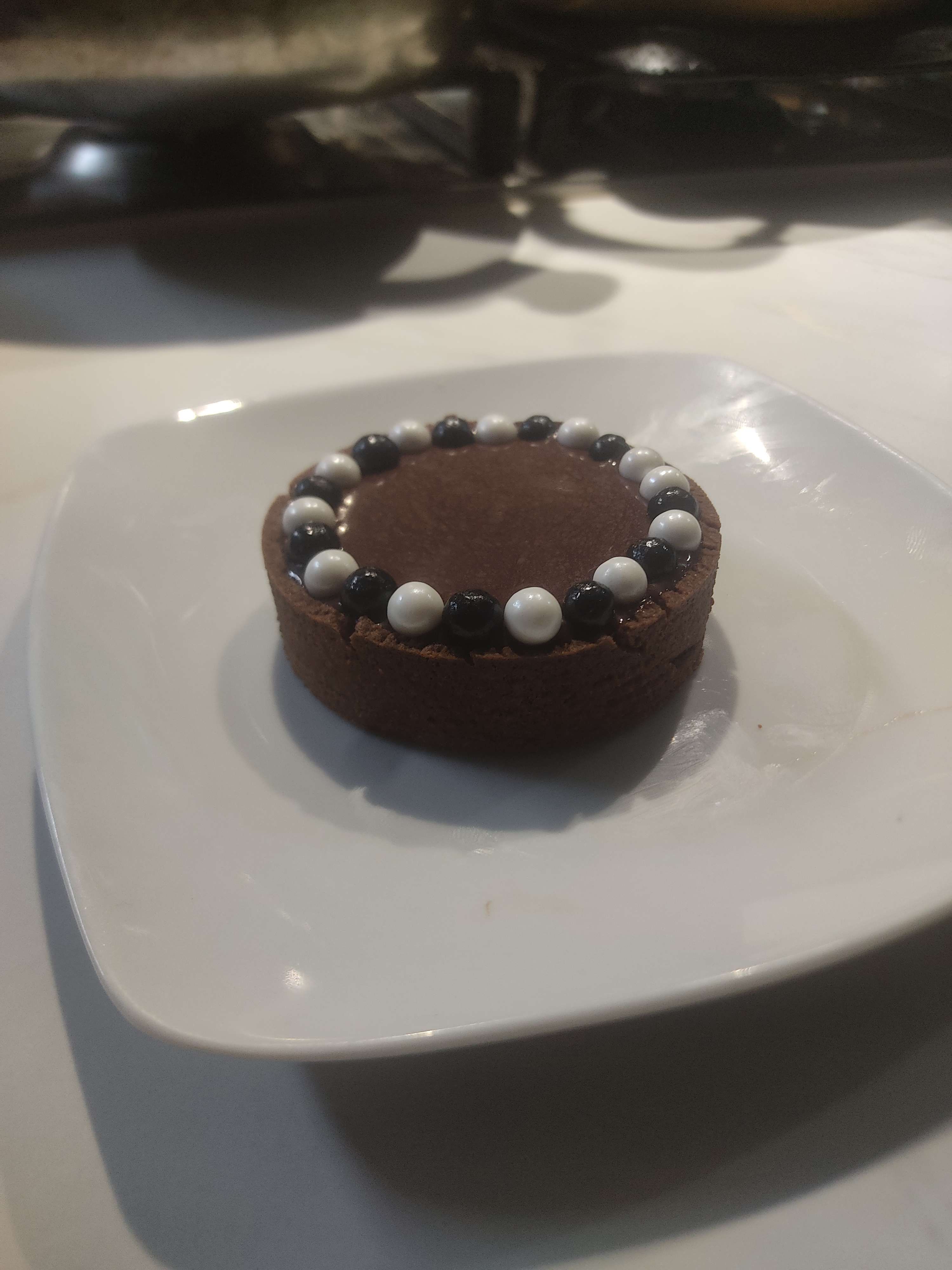 Chocolate ganache tart