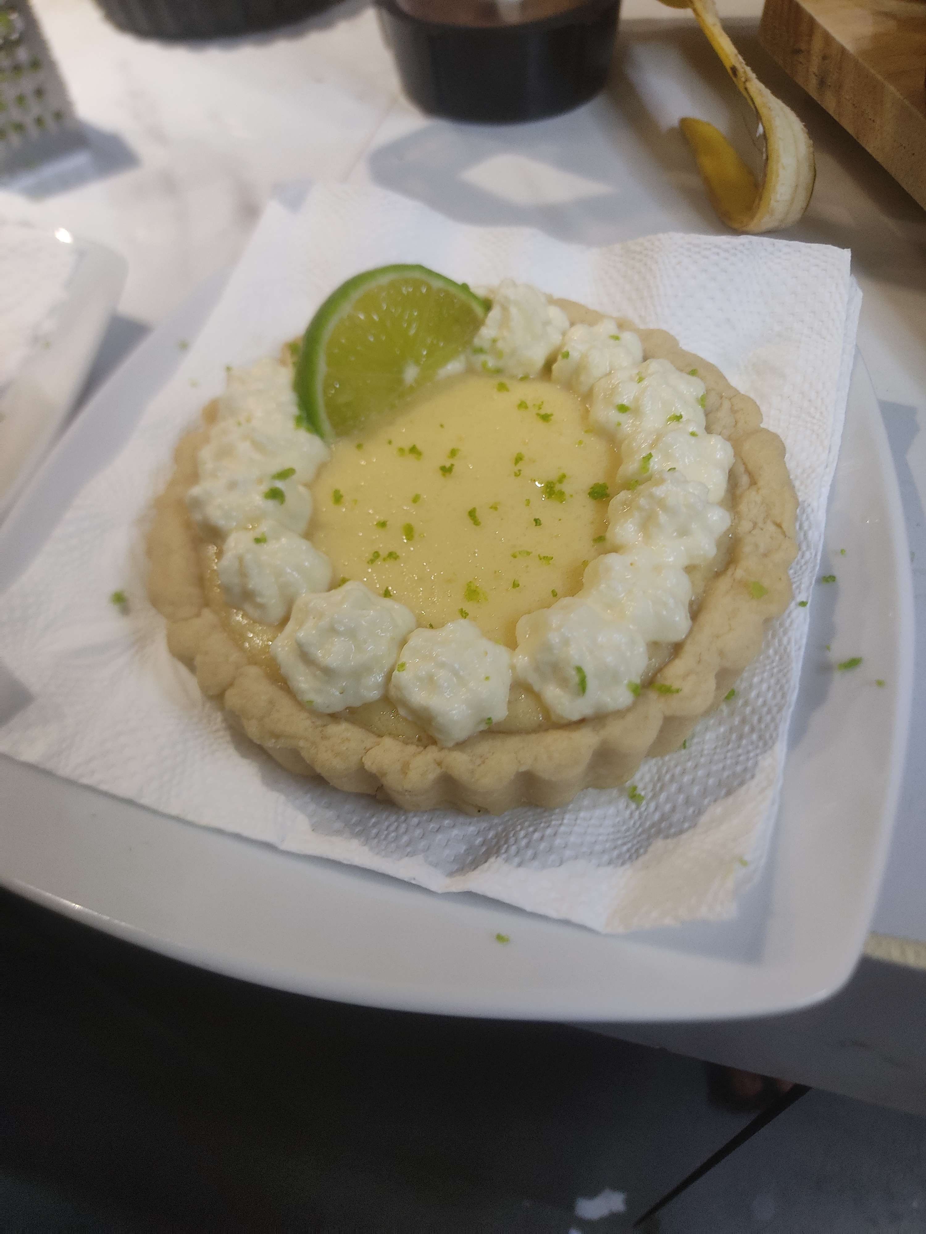 Key lime tart